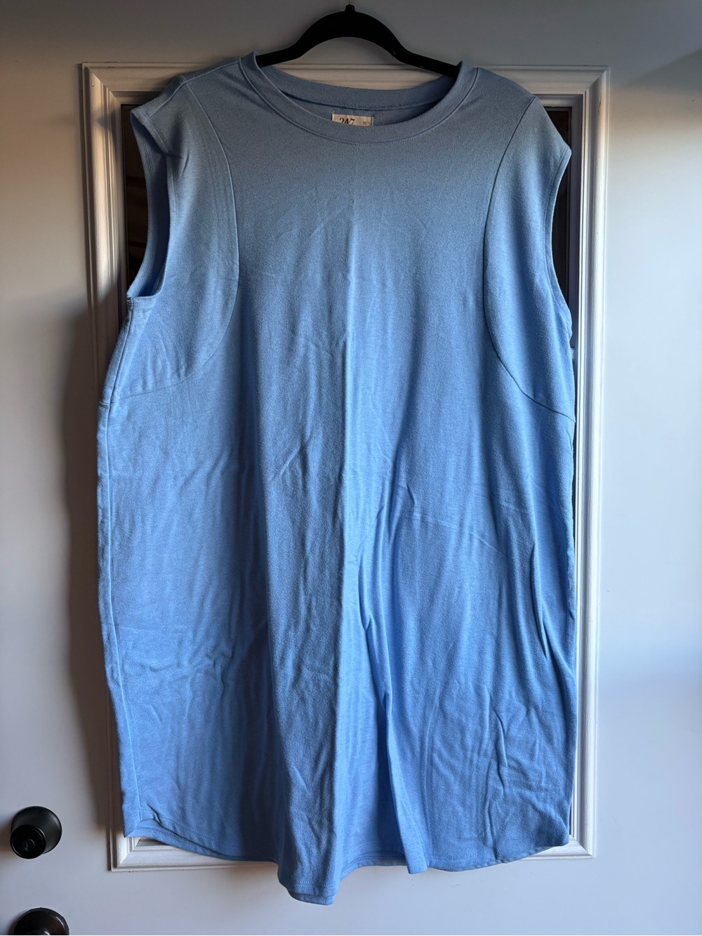 Maurices Light Blue Sleeveless Shift Dress